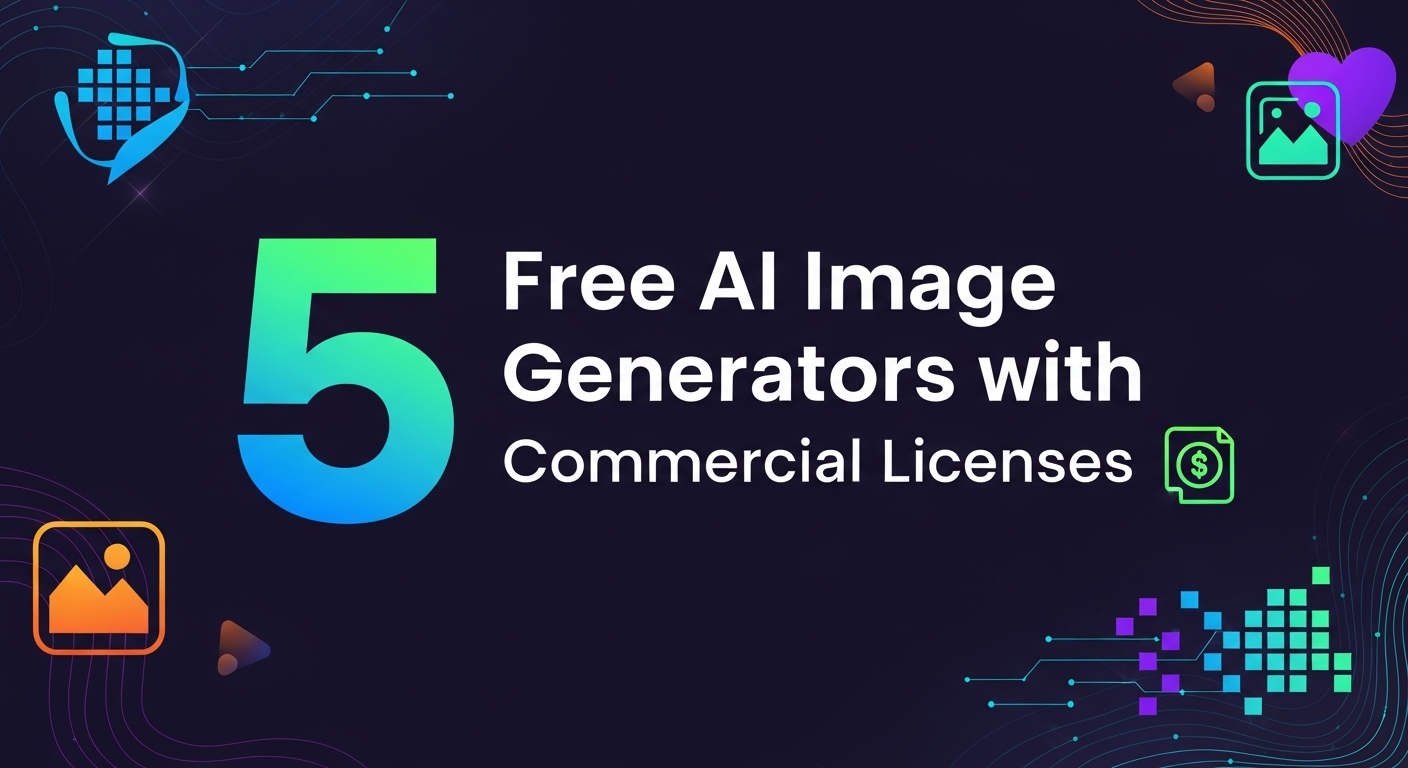 5 Free AI Image Generators with Commercial Licenses - Magetop Blog