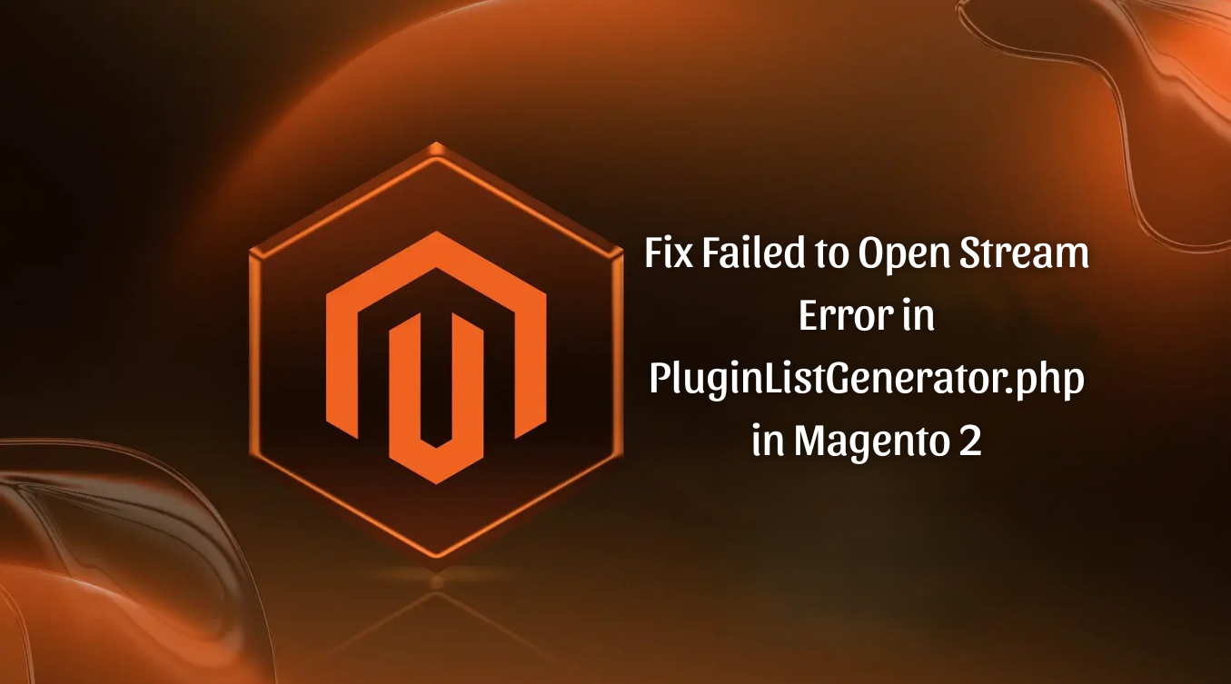 Stream Is Error Fix Magento 2 Failed to Open Stream Error - Magetop Blog