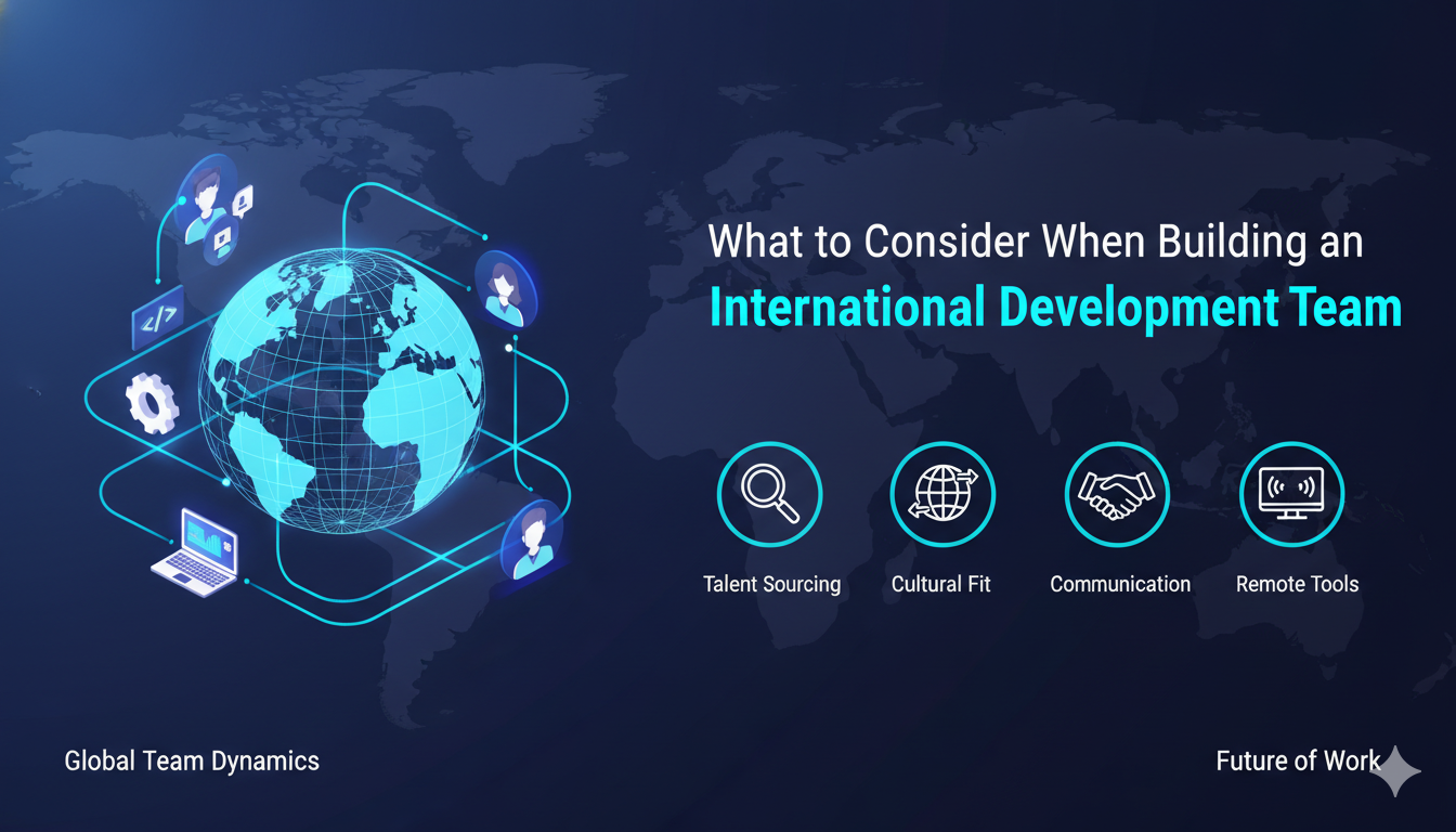 What to Consider When Building an International Development Team