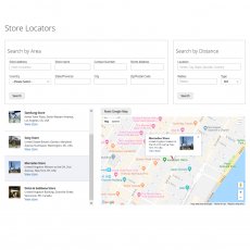 Magento 2 Store Locator Page