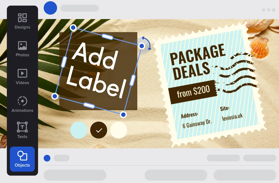Customizable product labels